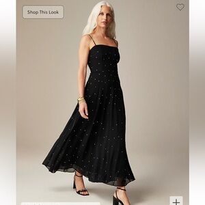 NWT Jcrew Embellished slip gown